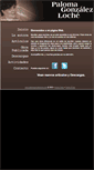 Mobile Screenshot of palomagonzalezloche.com